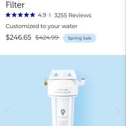 Hydroviv Under Sink Water Filter