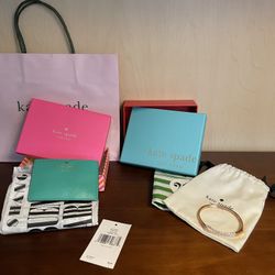 Kate Spade Card holder And Bracelets 