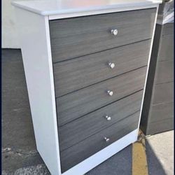 White And Grey Dresser New $139