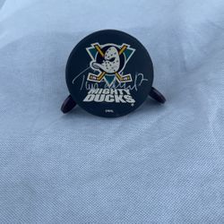 Teemu Selanne Autograph Puck