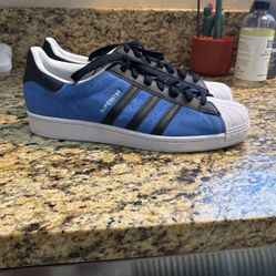 Adidas Superstar Blur Core Black Size 12 Like New Condition