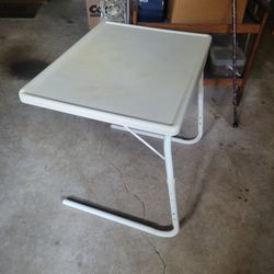 Xtra Large Adjustable Folding TV Tray Table