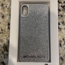 Michael Kors Silver Phone case iPhone  X