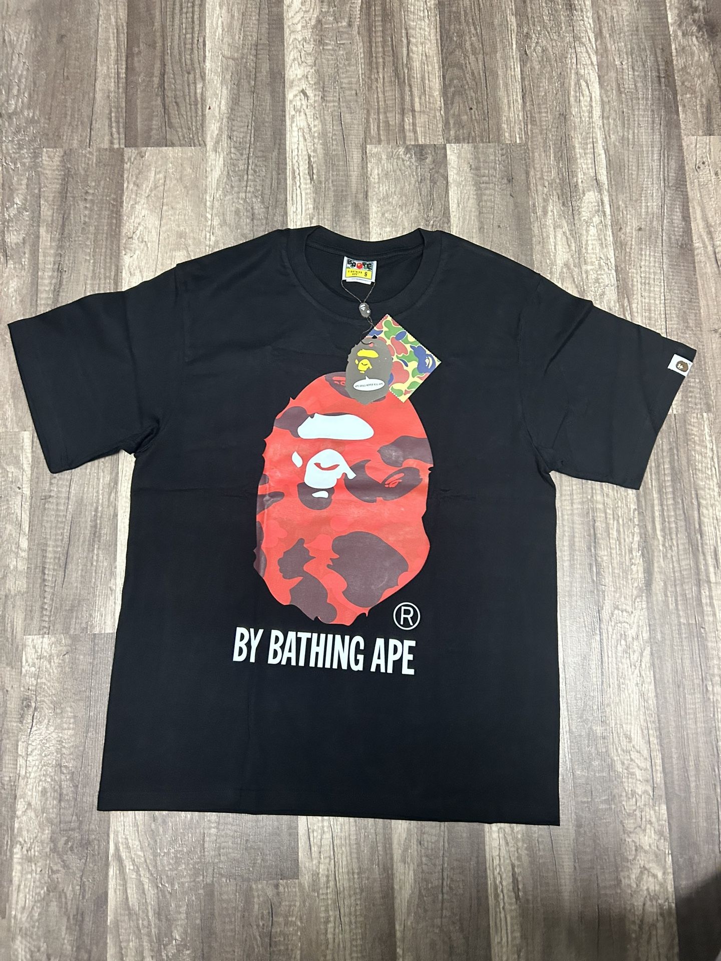 Bape A Bathing Ape T Shirt Red Small