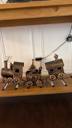 Beautiful Christmas train for decor