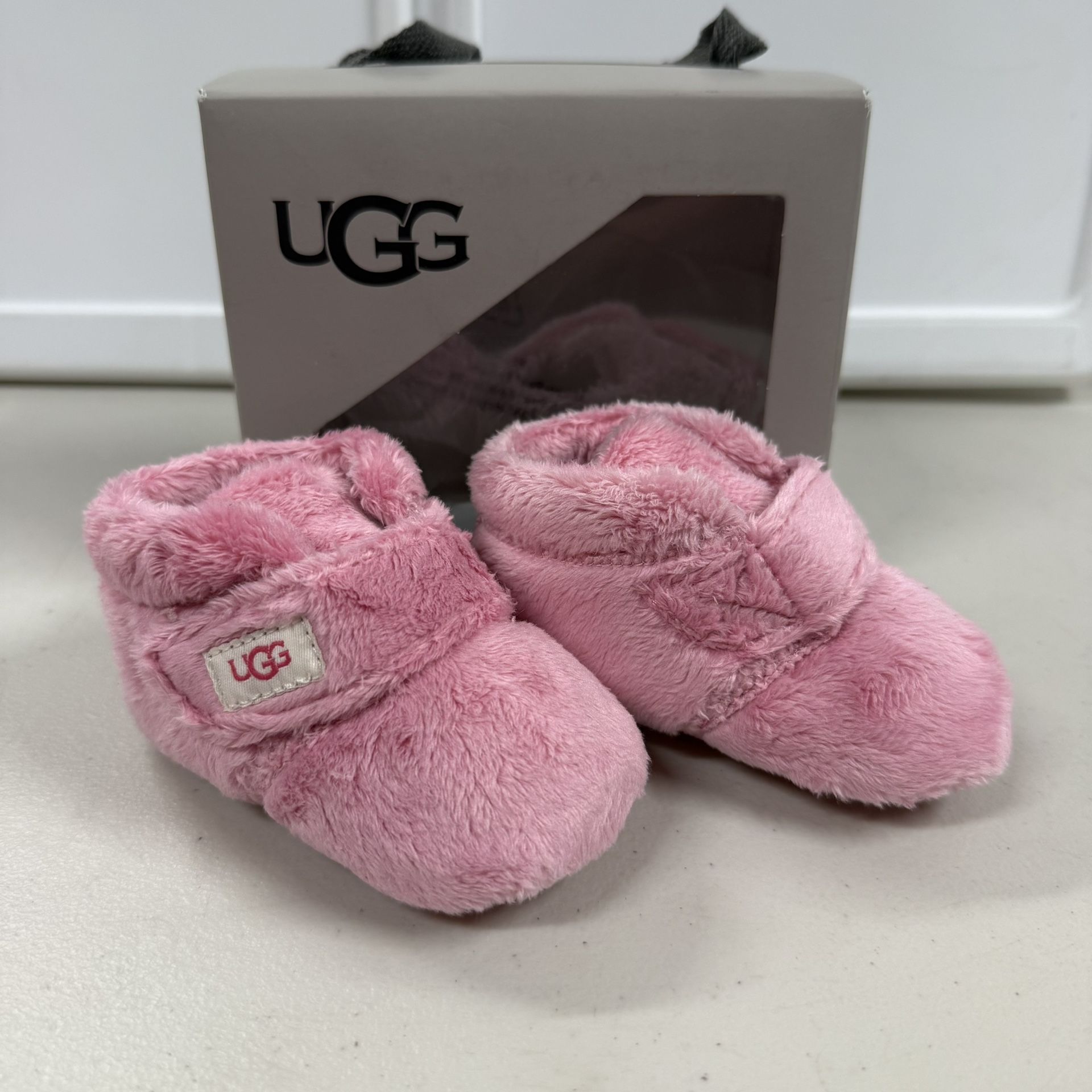 Pink Newborn UGG Boots