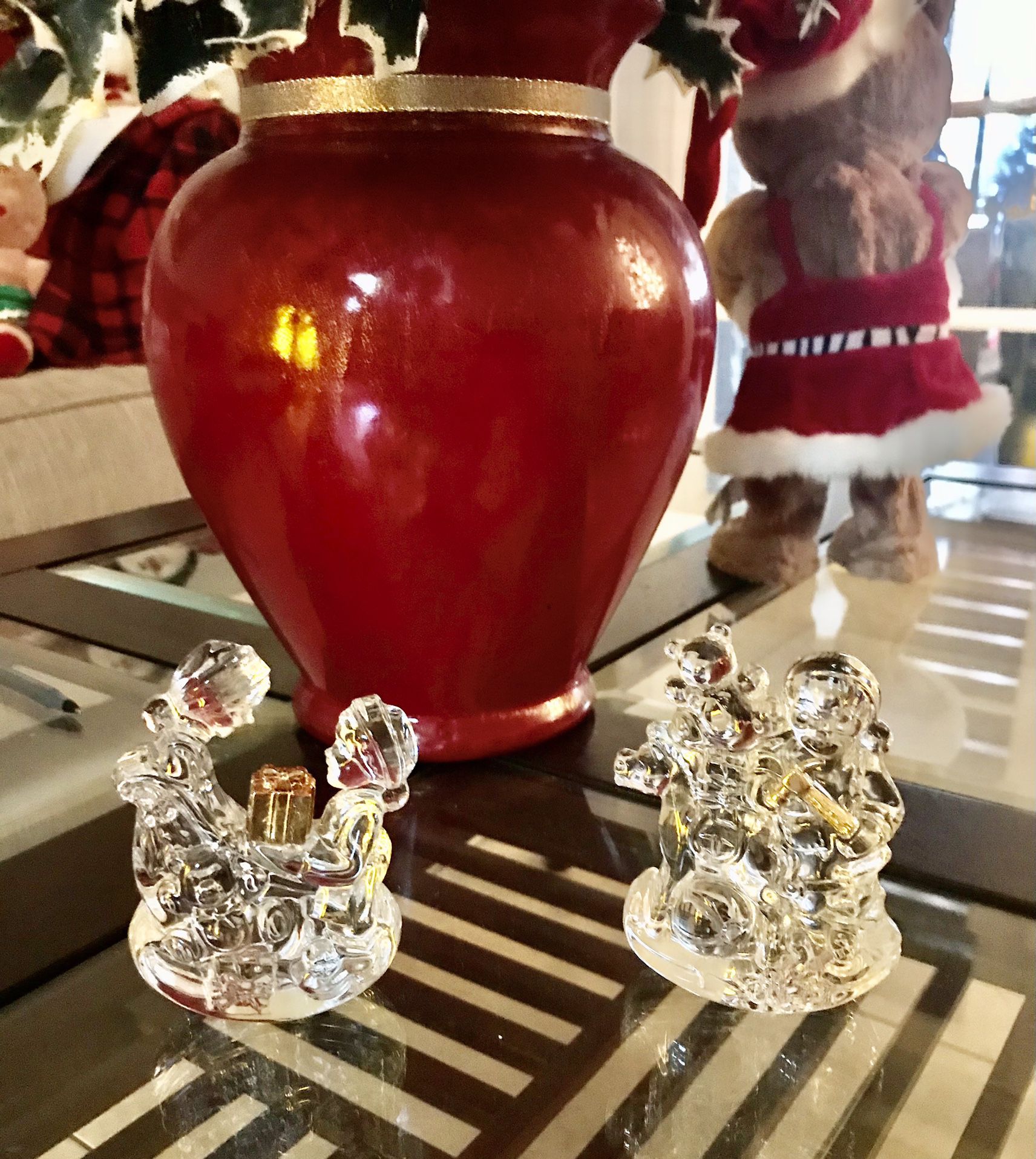 Christmas Cristal Decor (finest quality glass WATERFORD)