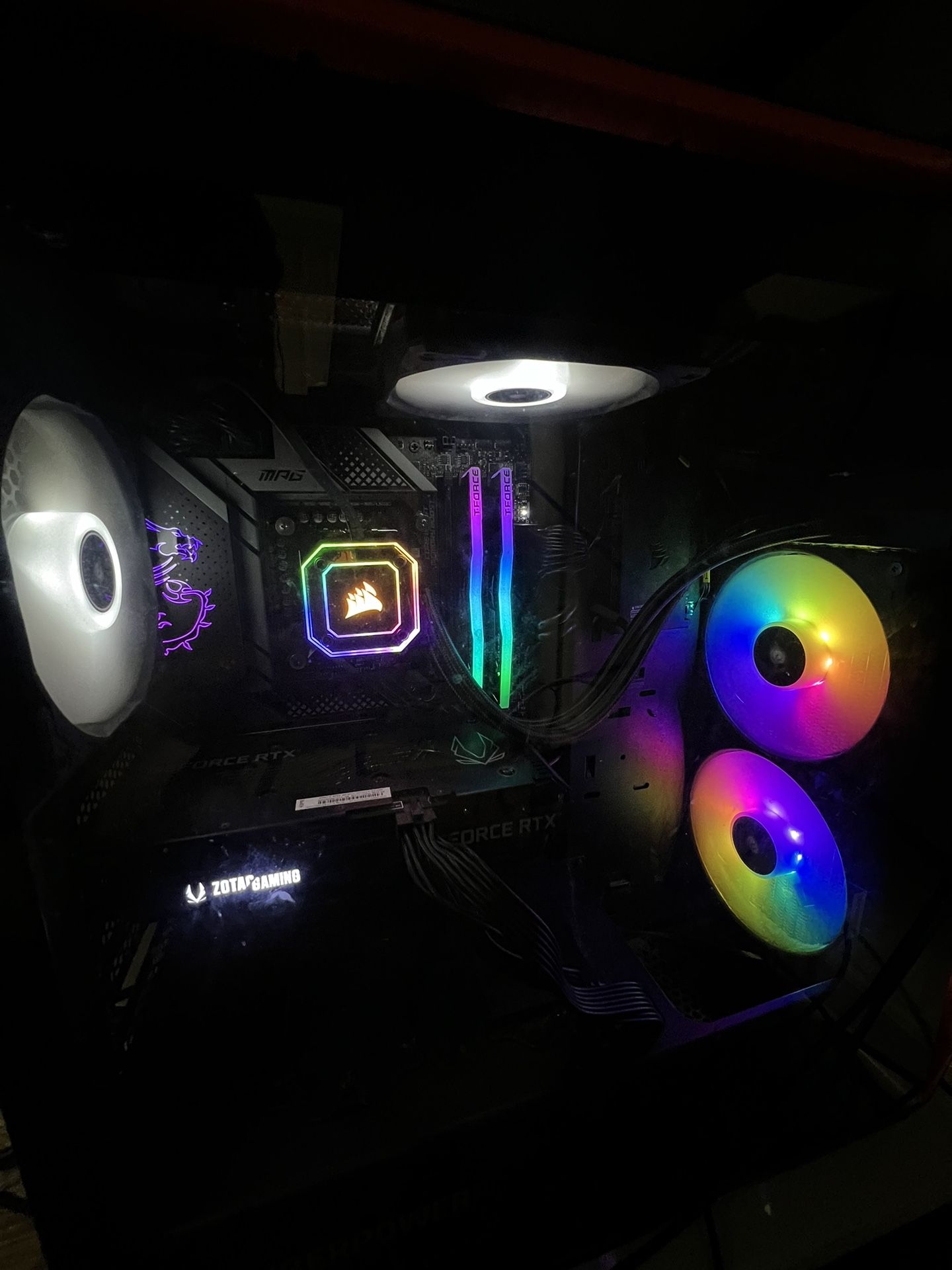 Gaming pc setup