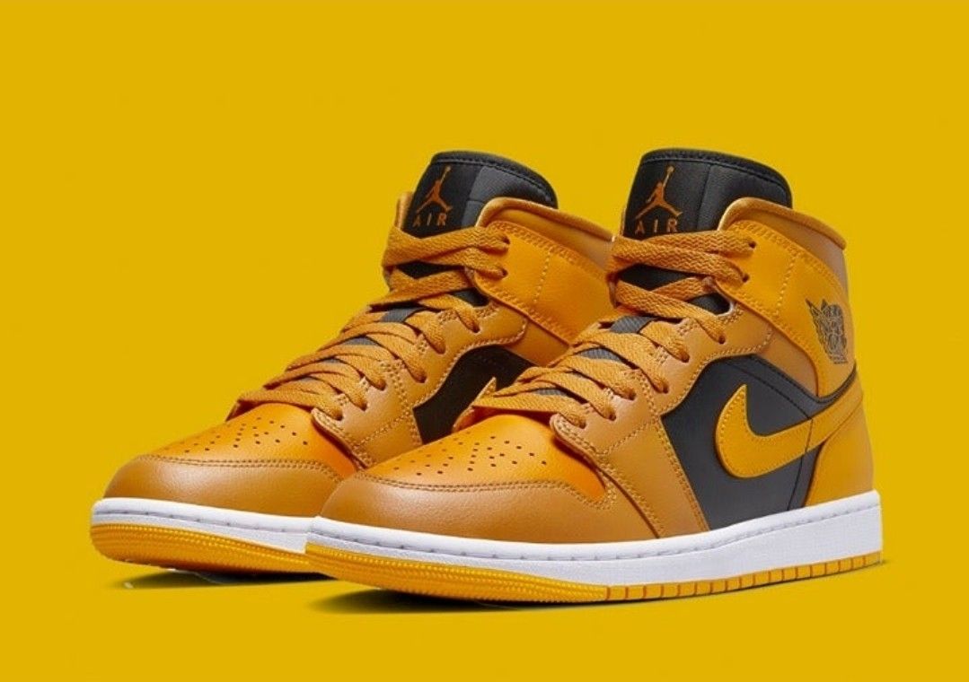 Nike Air Jordan 1 Mid Chutney/Taxi/Black Unisex Men 10.5/ Women 12 for  Sale in Ontario, CA - OfferUp
