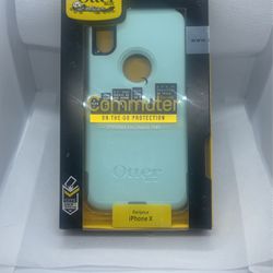 New Otter Box iPhone X -aqua Blue 