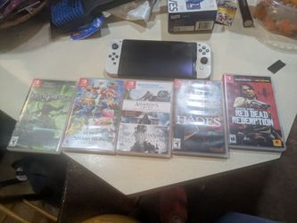 OLED NINTENDO SWITCH  W/ DOCK