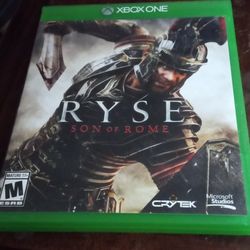 Ryse Xbox One Replacement Video Game Case 