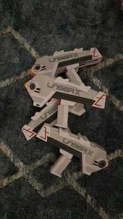 Laser x laser tag guns