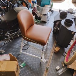 Four Hands Astrud Leather Counter Stool