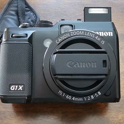 MINT Canon PowerShot G1X 1.5-Inch High-Sensitivity CMOS Sensor. LOTS OF EXTRAS!!