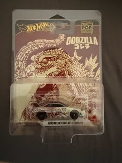 Hot Wheels Premium Godzilla Nissan Skyline GT-R BNR34