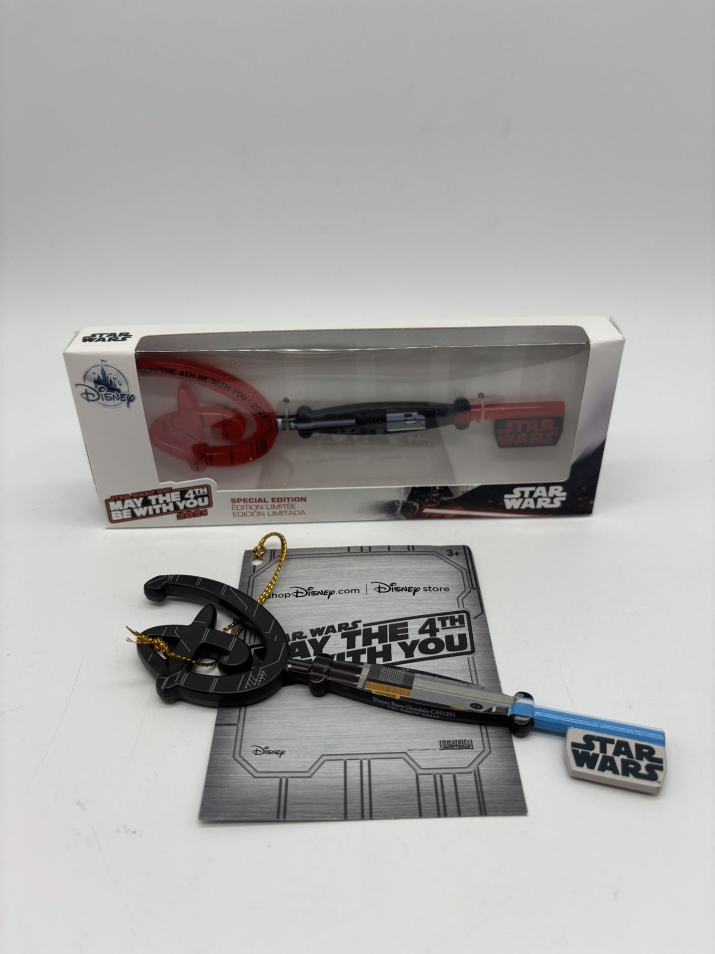 Disney Star Wars May the 4th Be W/ You 2020 & 2021 Collectible Key CHRISTMAS