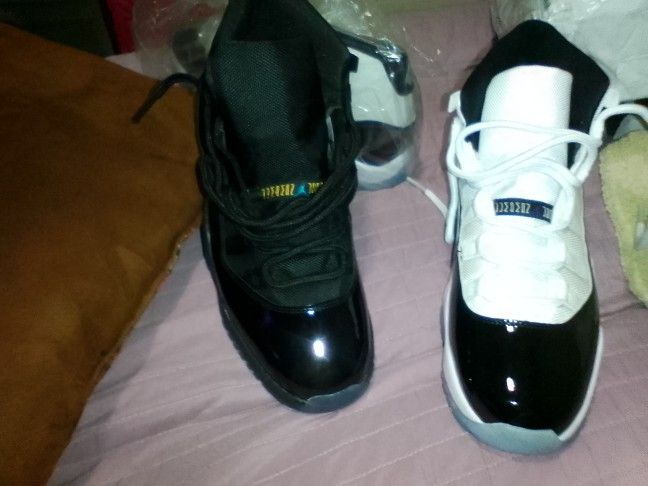Retro Jordan 11 GAMMA BLUE 💙 And Retro Jordan Concord 🖤