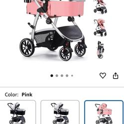 Pink Stroller 
