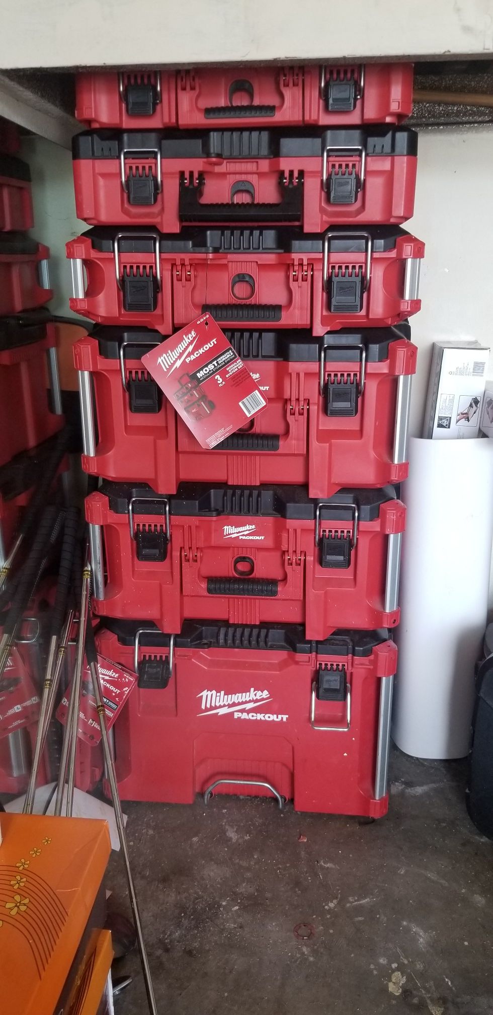 Milwaukee new tool boxes