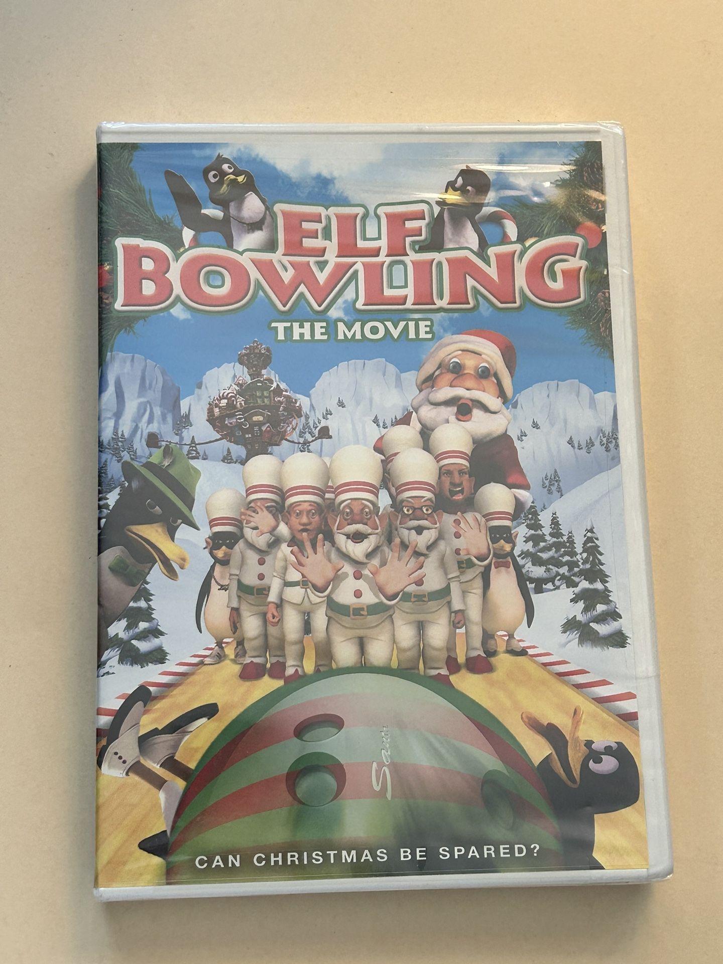 DVD NEW Elf Bowling The Movie “Can Christmas Be Spared” DVD New