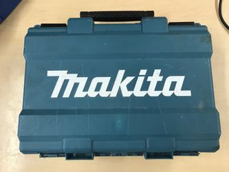 Makita Drill W/ 2 Batteries and Charger in Case used 18V