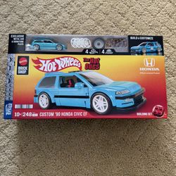 Mattel Brick Shop Hot Wheels The Hot Ones Custom ‘90 Honda Civic EF
