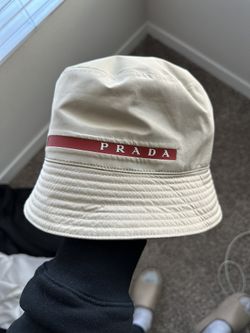Prada Technical Fabric Bucket Hat