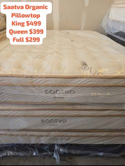 🔥SAATVA ORGANIC CLASSIC MATTRESS CLEARANCE SALE🔥