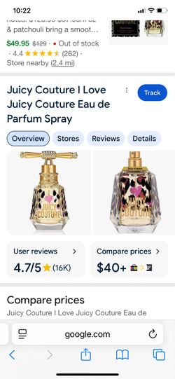 Juicy Couture I Love Juicy Couture Eau de Parfum Spray 3.4 FL oz