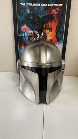 The mandalorian helmet