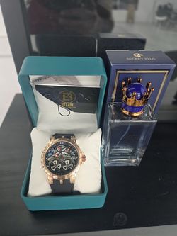 Bibi Luxury automatic watch / men's perfume