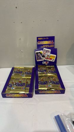 1991 O-Pee-Chee Baseball Card Wax Boxes