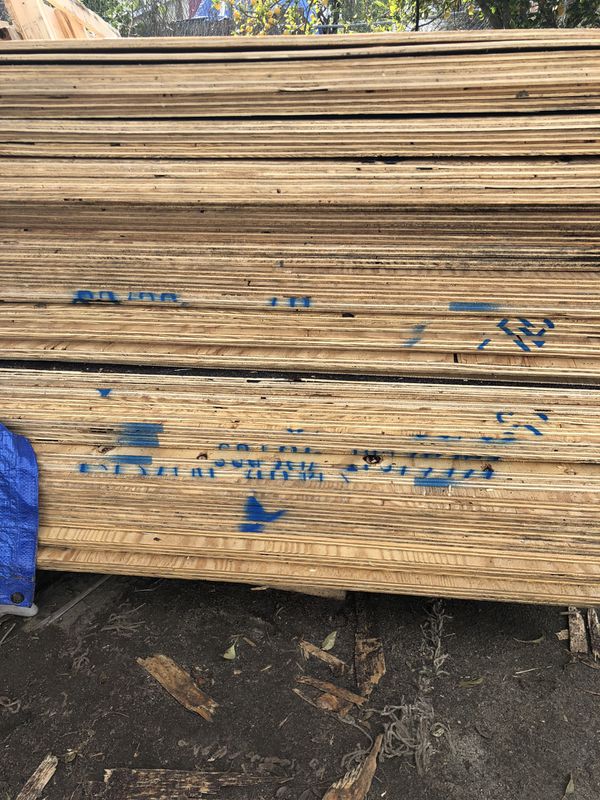 3/4 4x8 plywood for Sale in Riverside, CA OfferUp