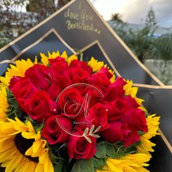 Roses/ Sunflower