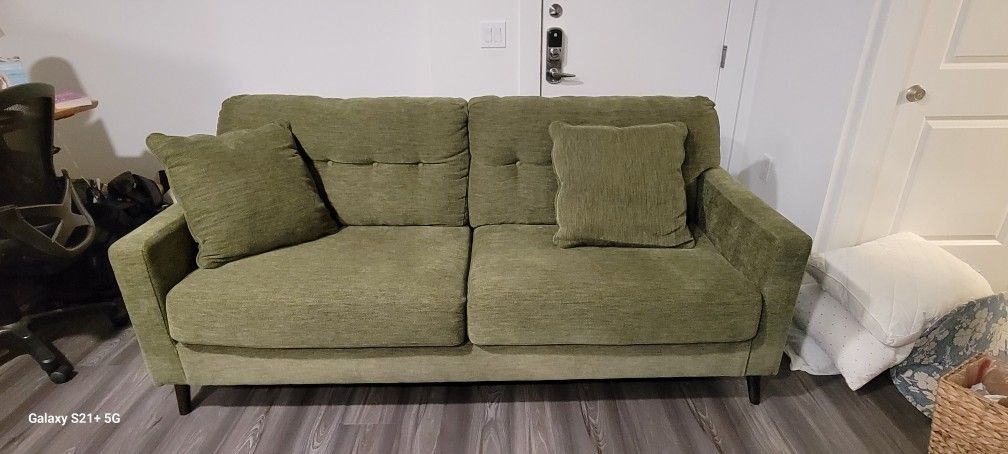 Beautiful Green Couch!