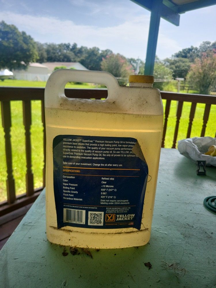 Vacuum Pump Oil. 20.00