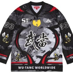 supreme wu -tang  clan jockey jersey 