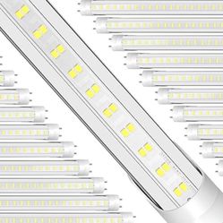 4FT LED Tube Light, T8 T10 T12 LED Bulb, 32W(60W Equivalent) 4160LM, 6000K Daylight 