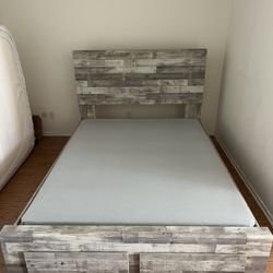 Sturdy Queen Bed Frame – Good Condition