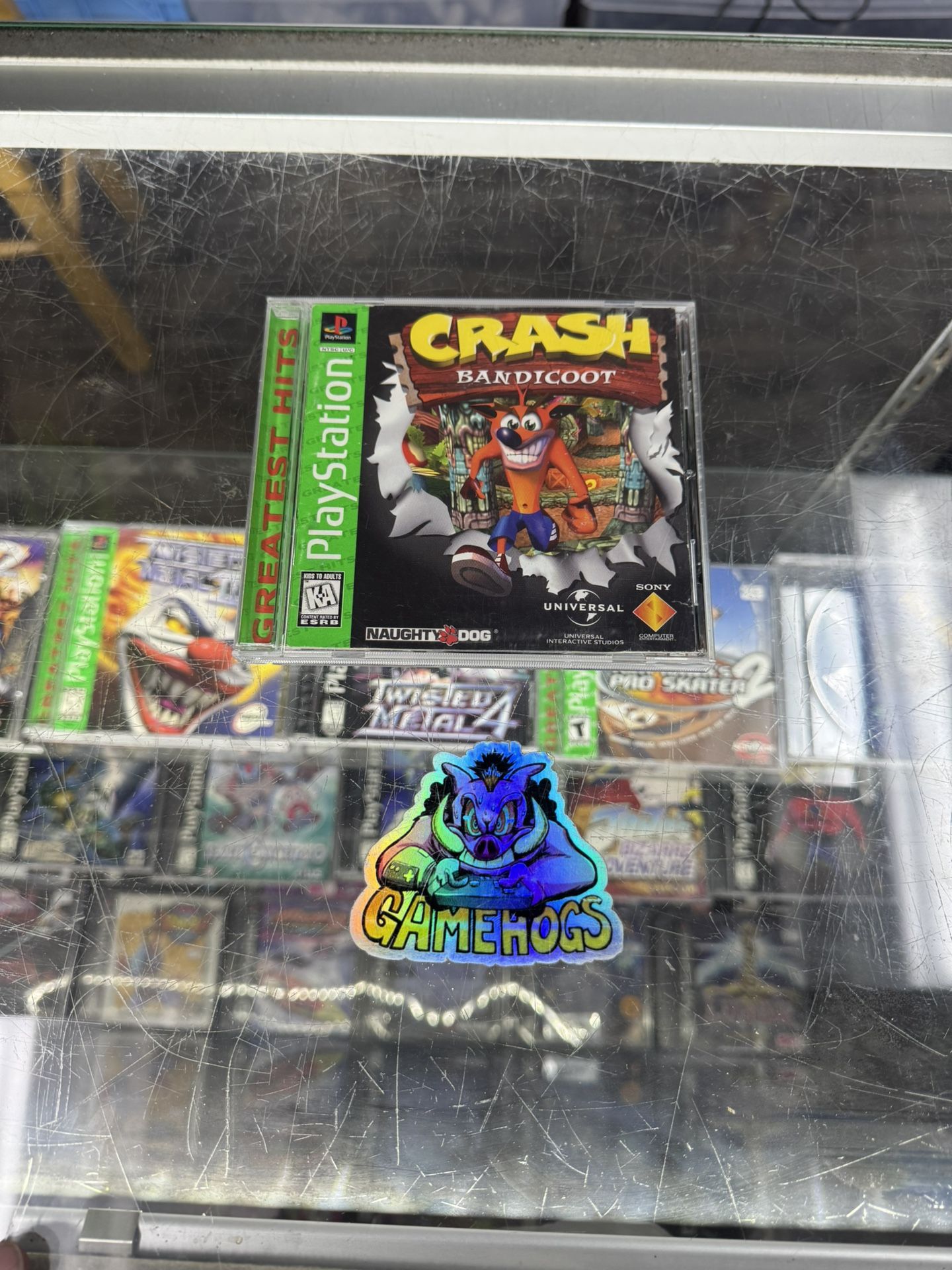 Crash Bandicoot Ps1 $45 Gamehogs 11am-7pm
