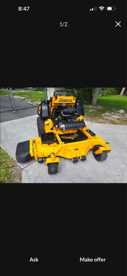 Wright stander mower