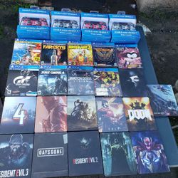 $60! Per Steelbook Limited Edition Metal Game rare & brand New Conditions PS4 Camo controller $40! Each or 3 for $100!. Can be play PS5 Playstation 5