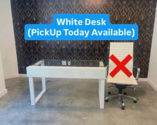 Workstation White Desk (PickUp Today)