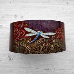 Bracelet / Cuff With Dragonfly