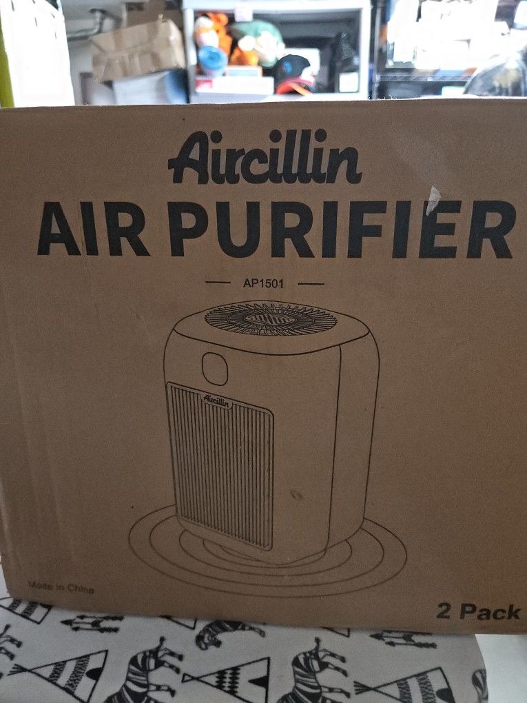 2-Pack Air Purifiers for Home