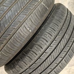 (TWO) 225 55 18 HANKOOK TIRES $70 CARRY OUT