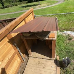 Wooden Dog House 