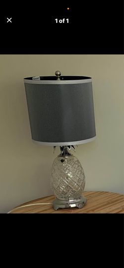 Waterford Crystal pineapple lamps x2