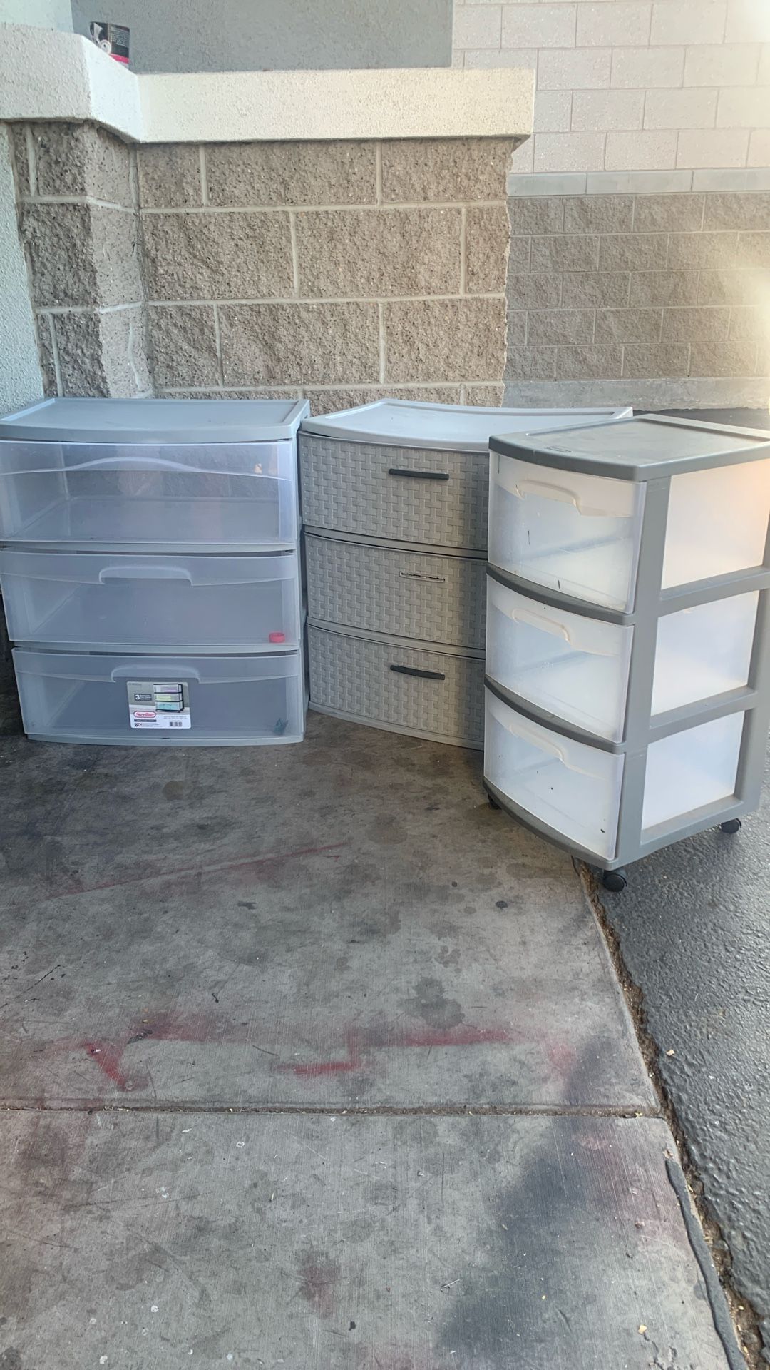Plastic storage